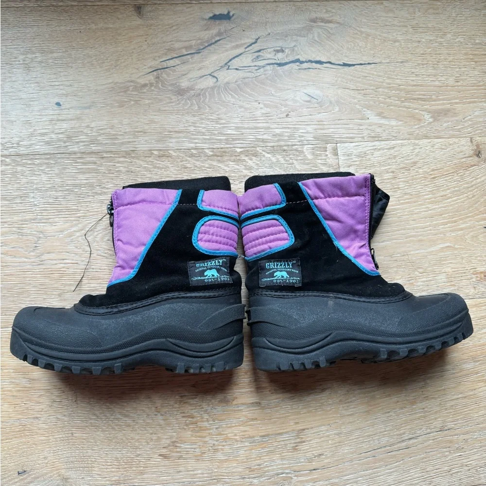 🔥Snow Boots Sz 2 Kids Unisex Waterproof price firm!